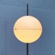 Globe floor lamp mid-century space age