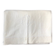 Drap ancien en lin coton  brodé PA