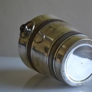 Silver-plated ice or champagne bucket with goldsmith's hallmark