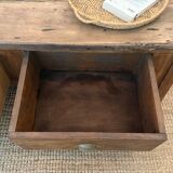 Solid wood coffee table
