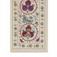 Hand knotted rug, vintage Turkish rug 54x187 cm
