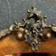 Louis XV toilet table curved in precious wood marquèterie