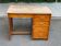 American wooden desk with 5 drawers