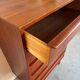 Vintage Danish chest of drawers in teak
