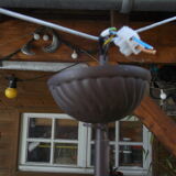 Baroque style chandelier