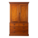 1840s Linen Press laundry cabinet, vintage