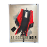 Original cinema poster "Le dossier noir" André Cayatte, Raymond Gid, Lawyer 120x160cm 1955