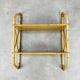 Rattan wall shelf 60s