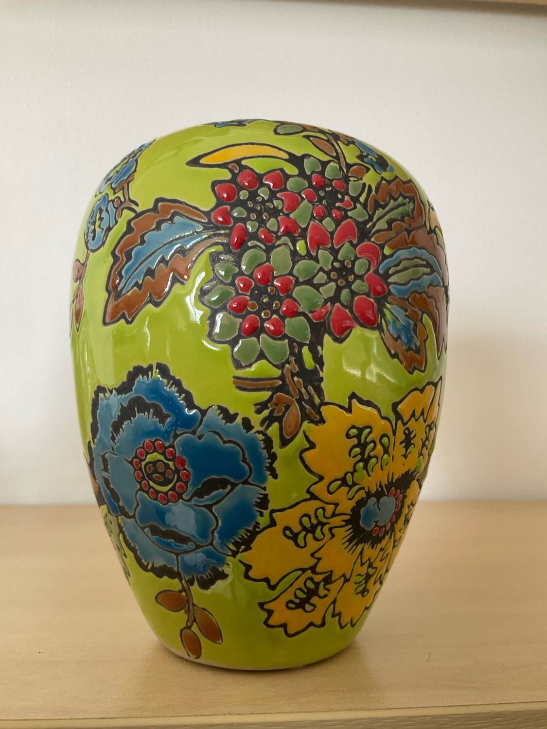 Duo de vases vintage en céramique