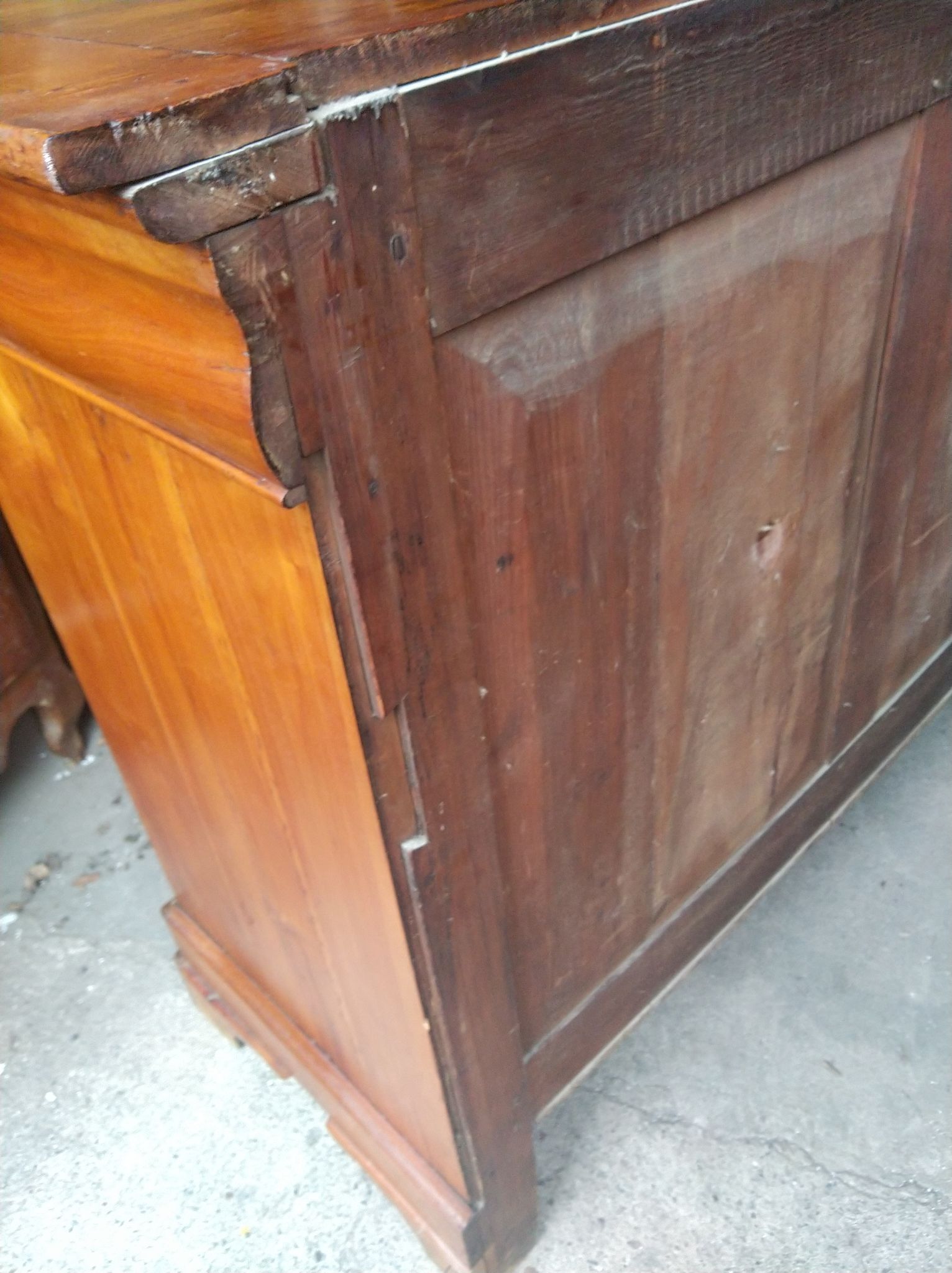 Louis Philippe period cherrywood sideboard