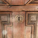 English chest of drawers; Charles II period, oak