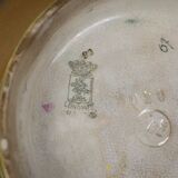 Longwy cloisonné enamel footed bowl – Art Deco floral decoration