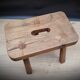 Threeod stool rectangle handle