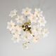 Vintage Italian Murano Glass Flower Chandelier