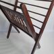 Folding teak magazine holder by Cees Braakman