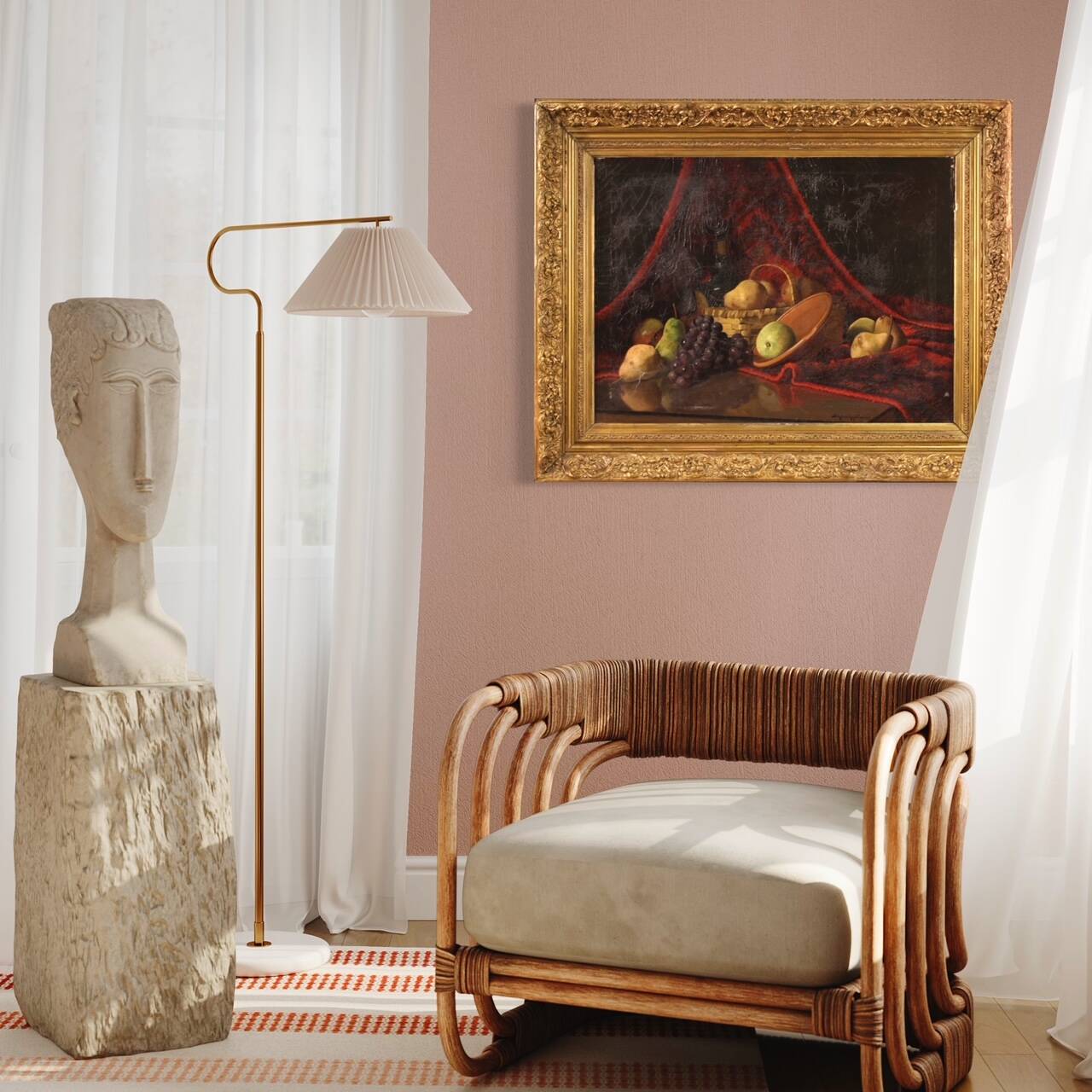 Dutch painting still life signed and dated