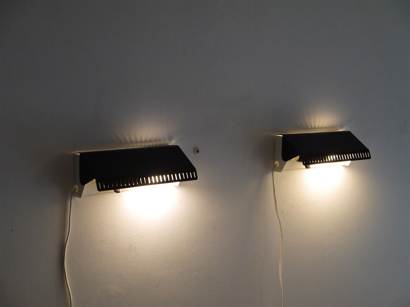 Pair of vintage Scandinavian sconces 1970