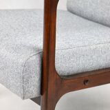 Fauteuil gris, années 1970
