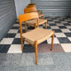 Set of 4 Møller 75 chairs in oak