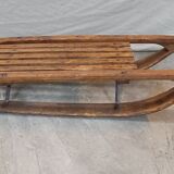 Luge vintage en bois
