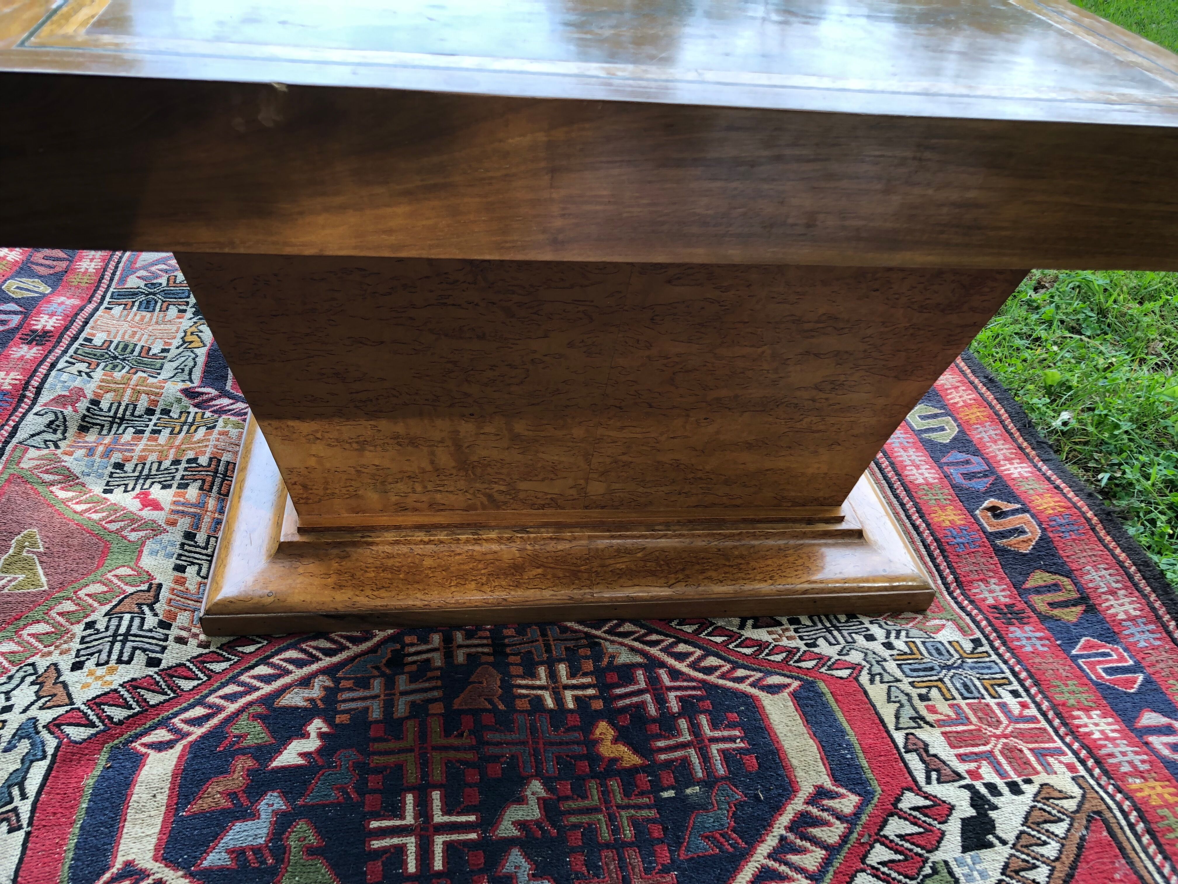 Rectangular coffee table art deco period