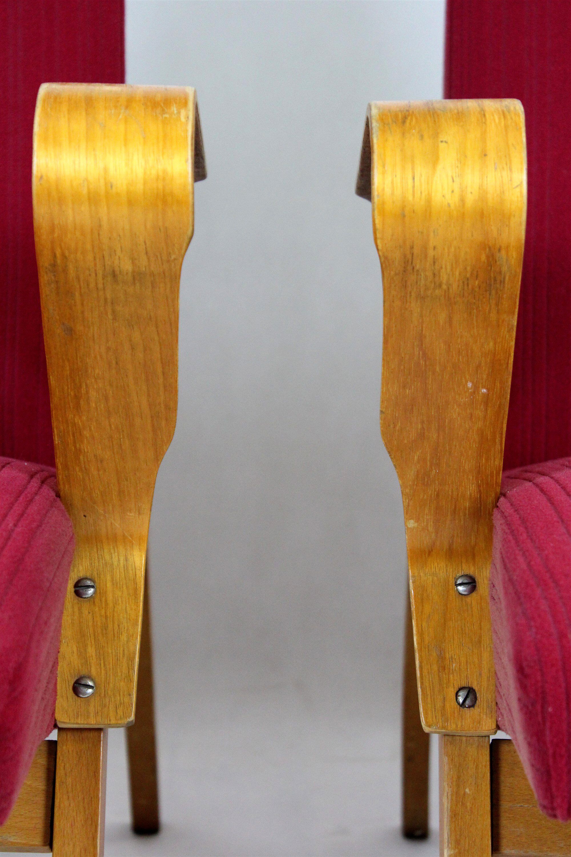 Mid-Century Armchairs from Tatra, 1960s, Set of 2