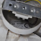 Flower shaped vintage wall sconce