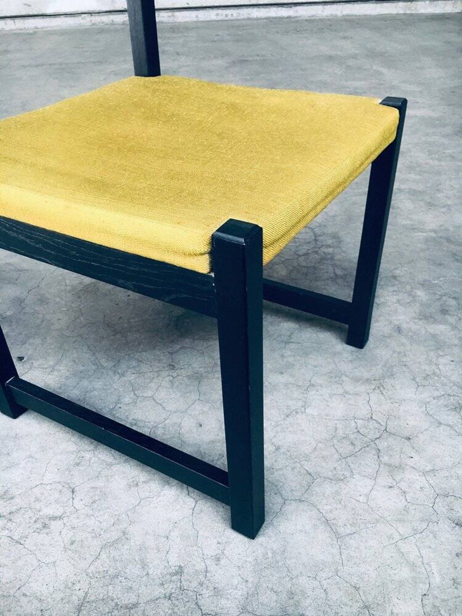 Mid-Century Modern Dining Chair Set by J. Batenburg for Mi, Belgium 1969, Set of 6