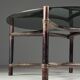 Rattan coffee table vintage