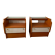 Pair of vintage bedside tables