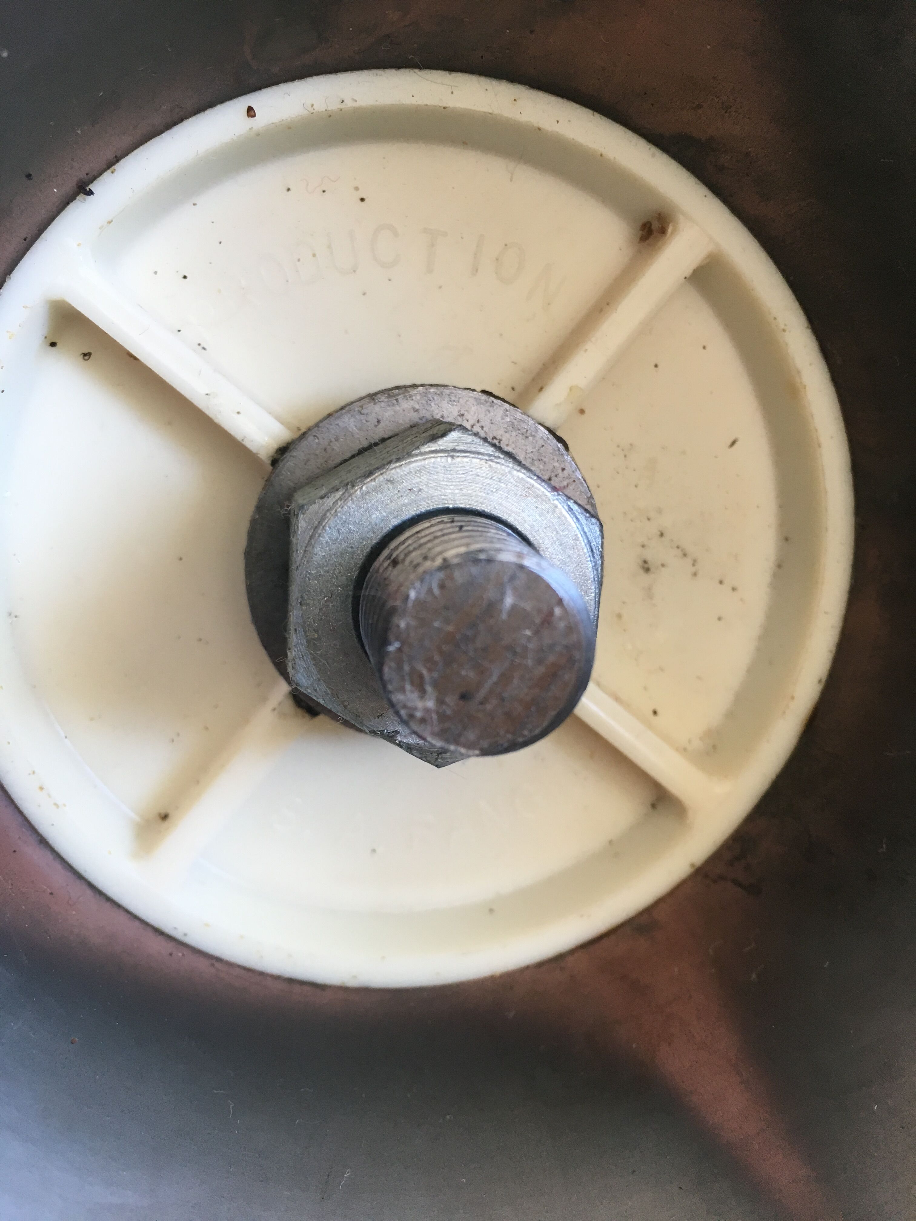 Vintage chair foot tulip