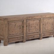 Antique elm buffet with three doors – Shanxi, circa 1920