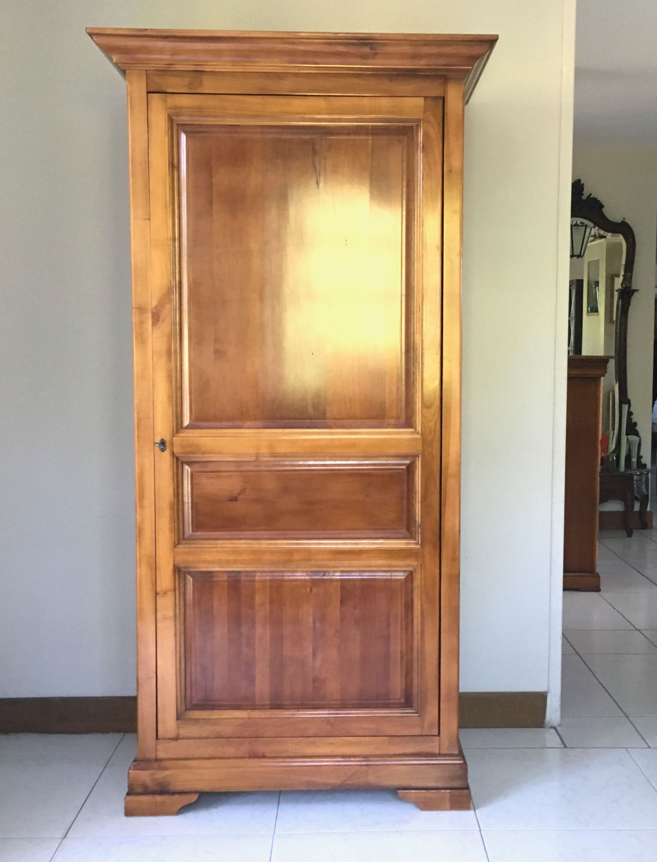 70s cherry maker cabinet