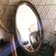 Old oval mirror