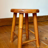 Vintage pine stool