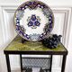 Vintage decorative plate and wall mount