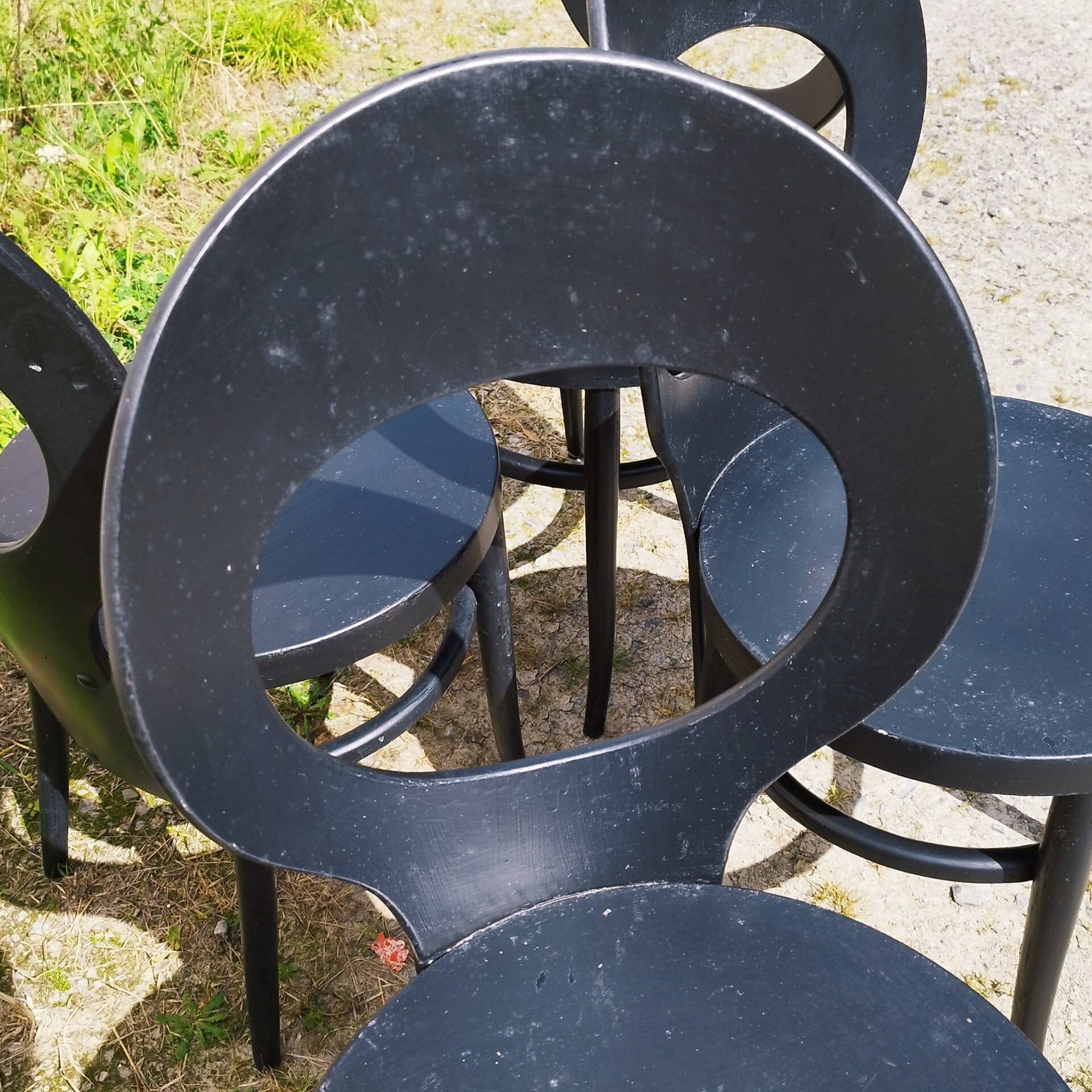 Set of 4 Baumann model chairs
