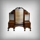 Walnut dressing table, Chippendale style, England – 1930