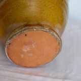 Glazed terracotta grease pot / jar