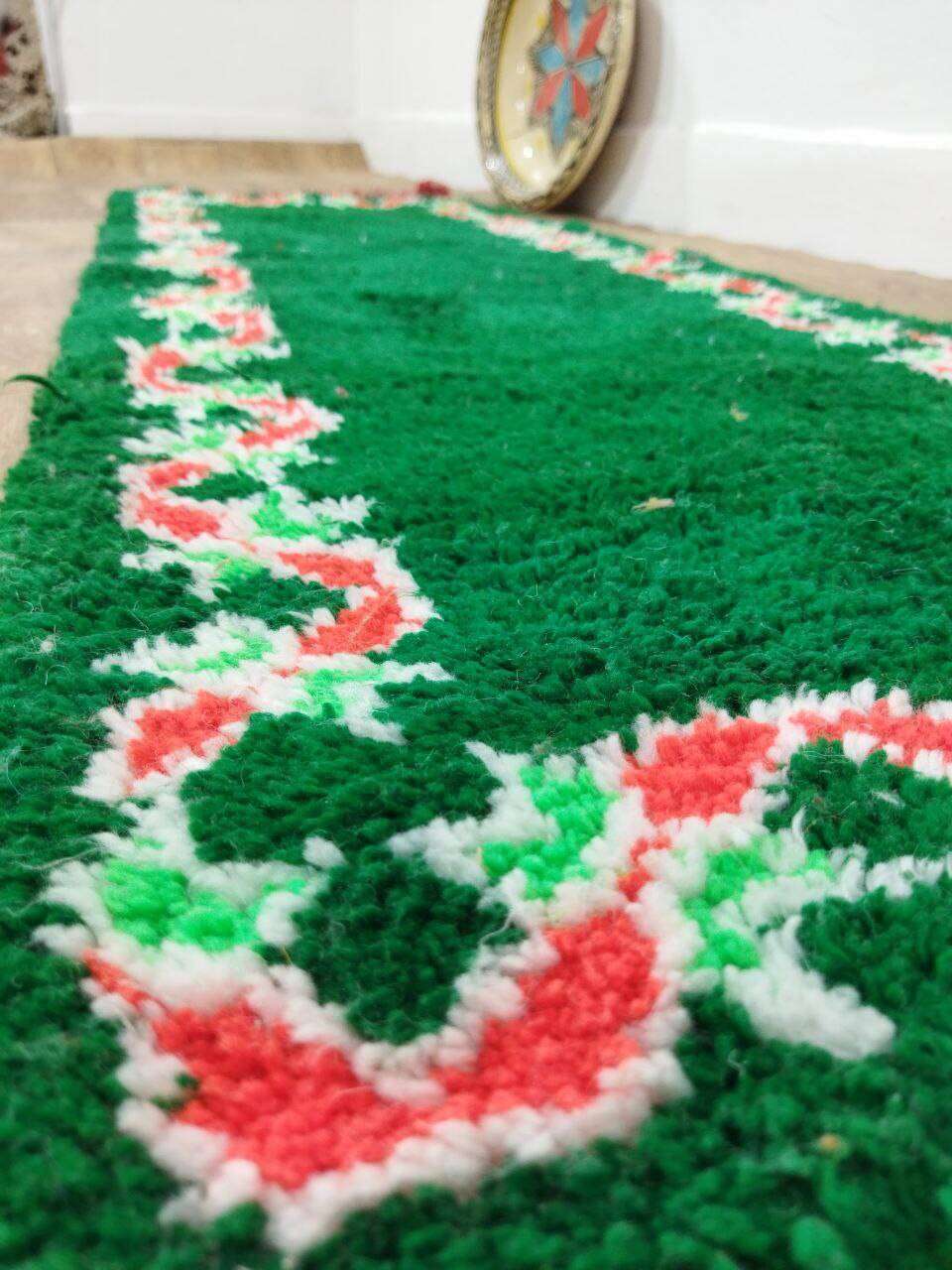 Handcrafted Moroccan Berber Rug 150 X 50 CM