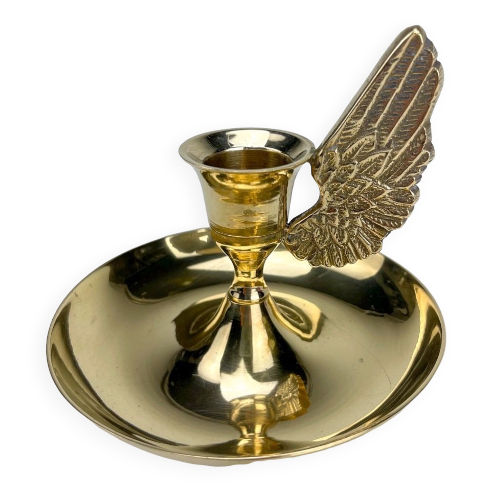Cellar rat brass winged handle 80s