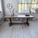 Monastery table oak 1950 XXL