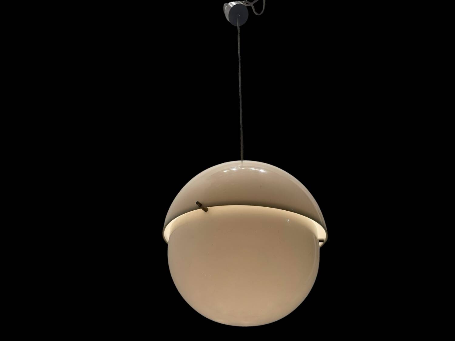 Suspension lumineuse acrylique 1967