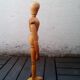 Articulated wooden female model