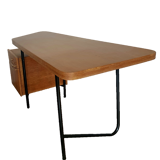 Asymmetrical desk by Georges Frydman