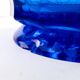 Art Deco creamer, cobalt glass, Belgium, 1930s