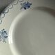 Saint-Amand plate with floral decoration