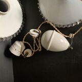 Suspension rises and falls opaline