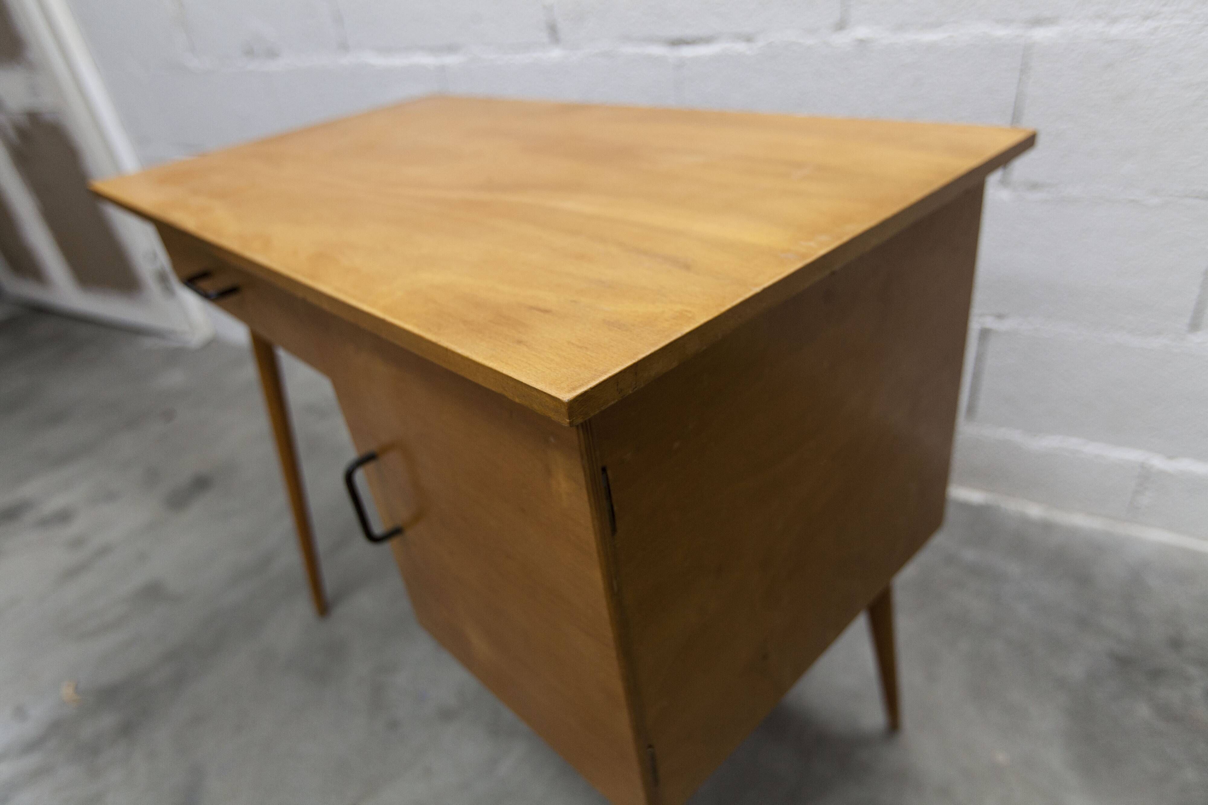 Ensemble bureau et chaise "Oeil" Baumann 1960