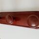 Art deco wall coat rack in bakelite 50s/60s